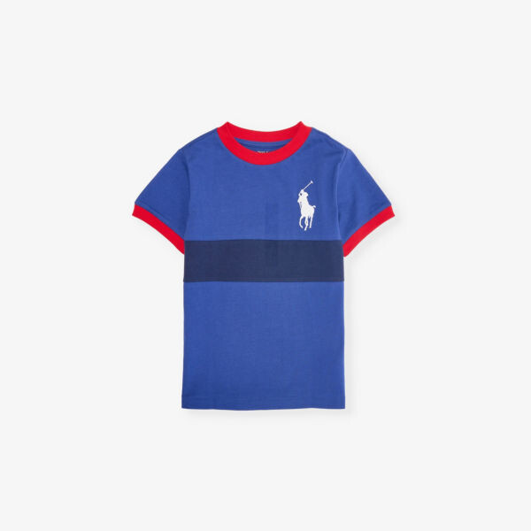 Футболка для мальчиков Ringer с коротким рукавом из хлопкового трикотажа Polo Ralph Lauren, синий
Футболка для мальчиков Ringer с коротким рукавом из хлопкового трикотажа Polo Ralph Lauren, синий