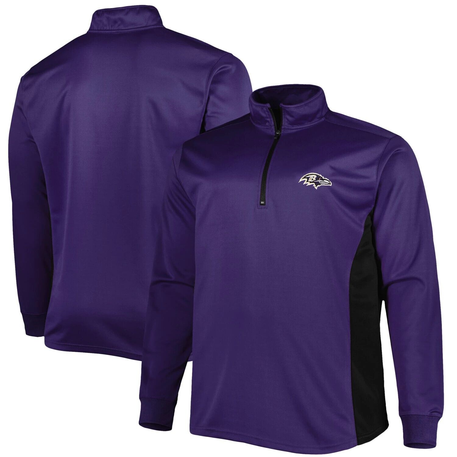 Мужская фиолетовая футболка Baltimore Ravens Big & Tall с молнией четверти, Фиолетовый
Мужская фиолетовая футболка Baltimore Ravens Big & Tall с молнией четверти, Фиолетовый