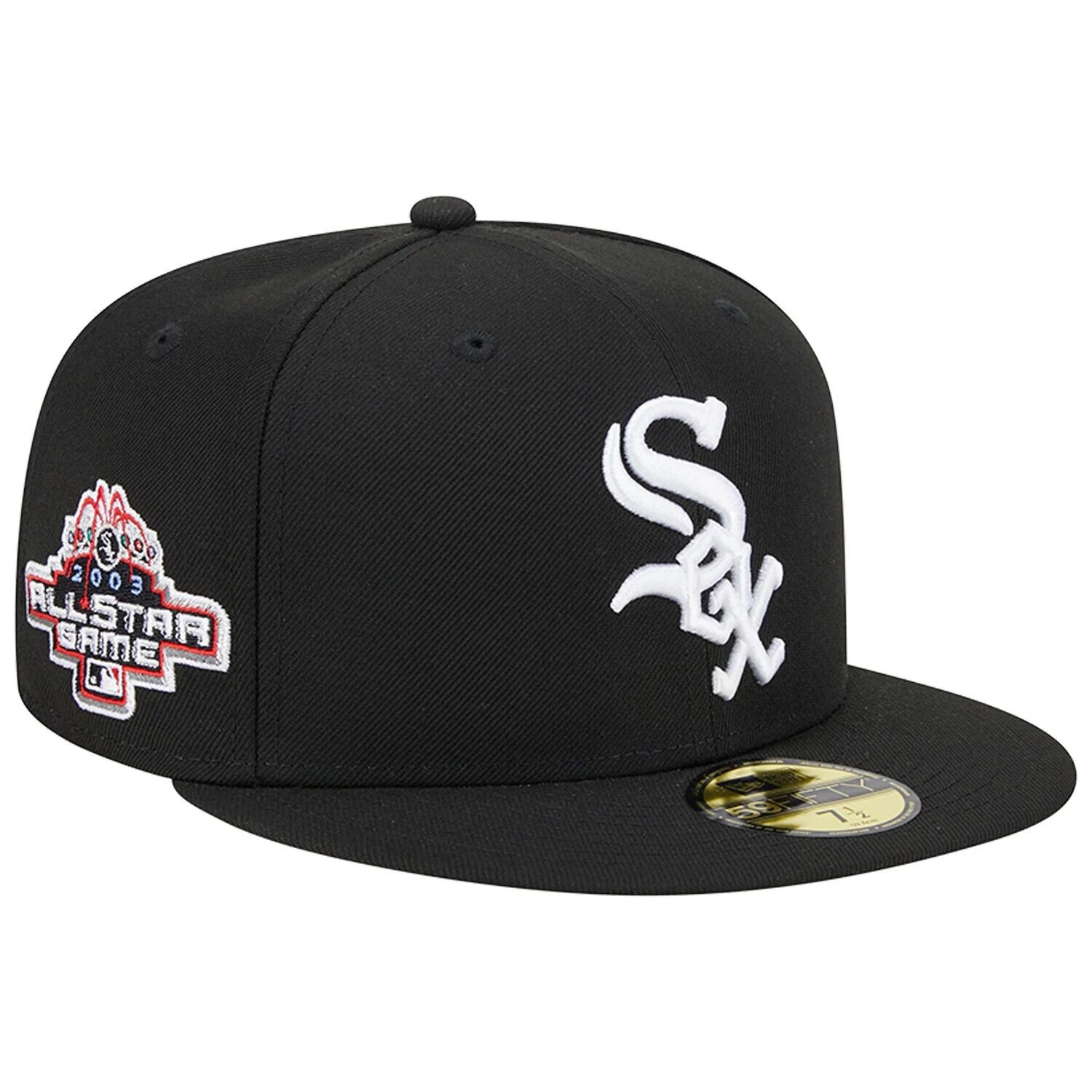 Мужская облегающая шляпа New Era Black Chicago White Sox 2003 All Star Game Team цвета 59FIFTY
Мужская облегающая шляпа New Era Black Chicago White Sox 2003 All Star Game Team цвета 59FIFTY