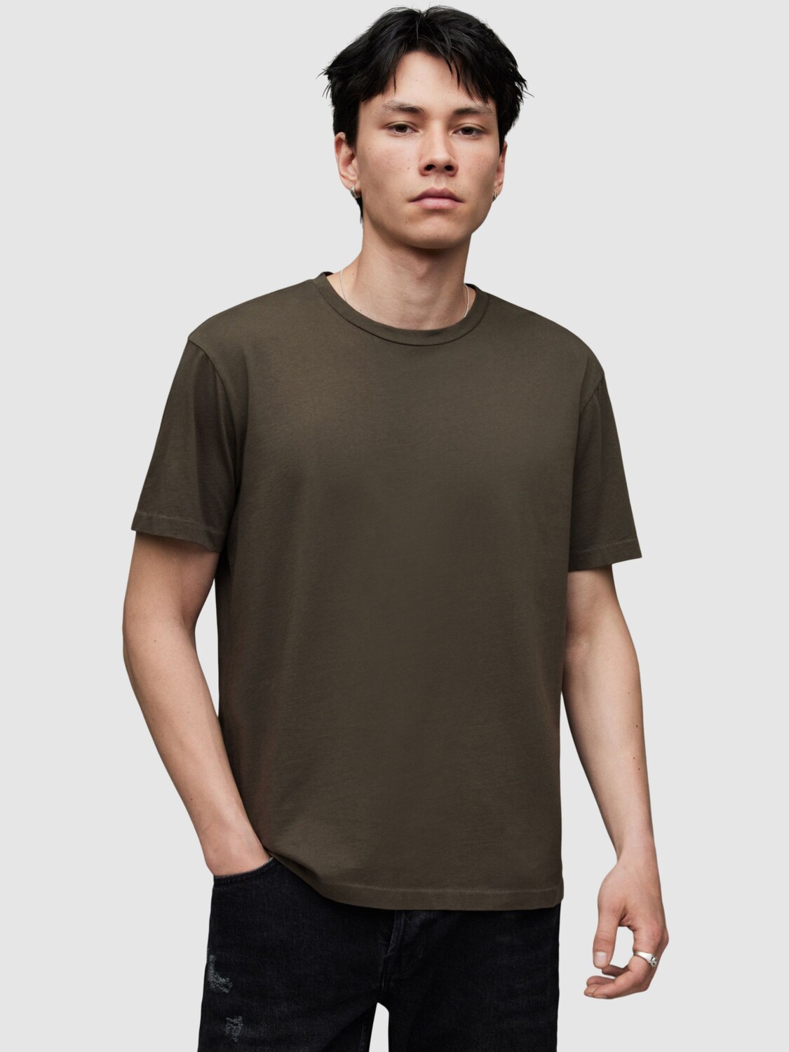 Футболка AllSaints Curtis с короткими рукавами и круглым вырезом, темно-зеленый плющ
Футболка AllSaints Curtis с короткими рукавами и круглым вырезом, темно-зеленый плющ