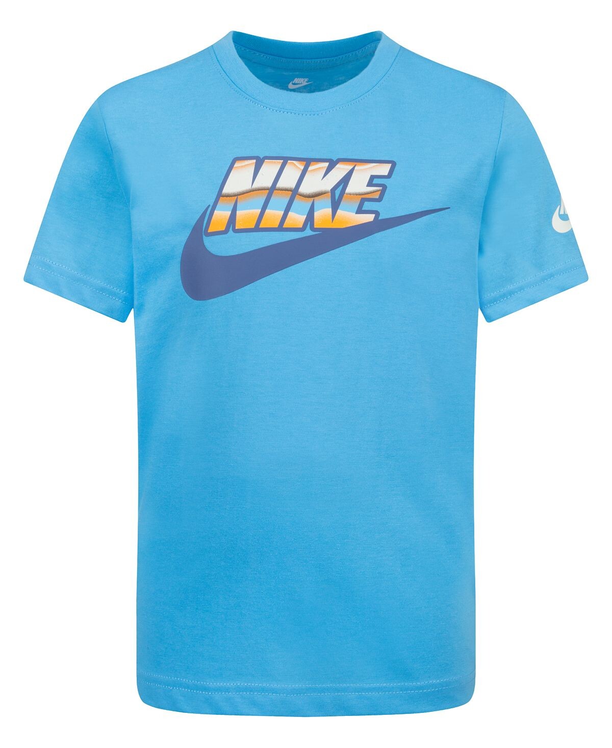 Футболка в полоску Scape Futura для мальчиков для малышей с короткими рукавами Nike
Футболка в полоску Scape Futura для мальчиков для малышей с короткими рукавами Nike