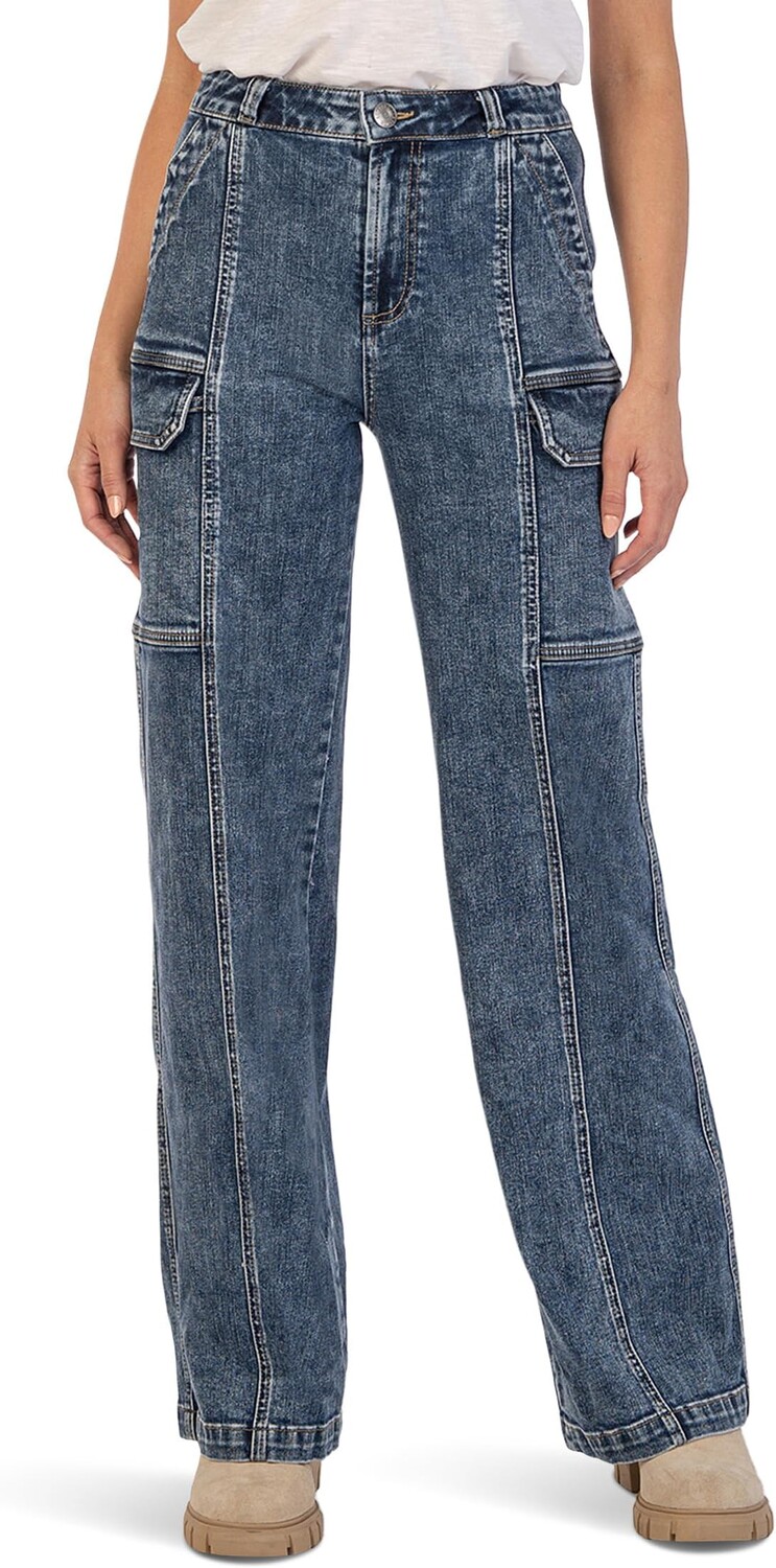 Джинсы KUT from the Kloth Jodi High-Rise Wide Leg-Utility Cargo Pockets in Wanted, цвет Wanted
Джинсы KUT from the Kloth Jodi High-Rise Wide Leg-Utility Cargo Pockets in Wanted, цвет Wanted