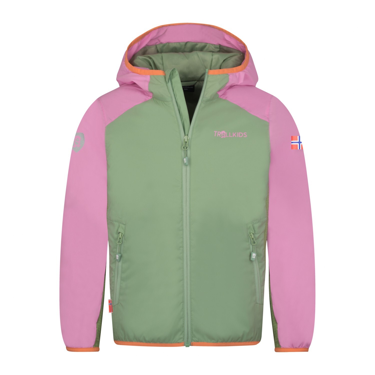 Куртка из синтетического волокна Trollkids Kid's Halsafjord, цвет Pistachio Green/Wild Rose/Papaya
Куртка из синтетического волокна Trollkids Kid's Halsafjord, цвет Pistachio Green/Wild Rose/Papaya