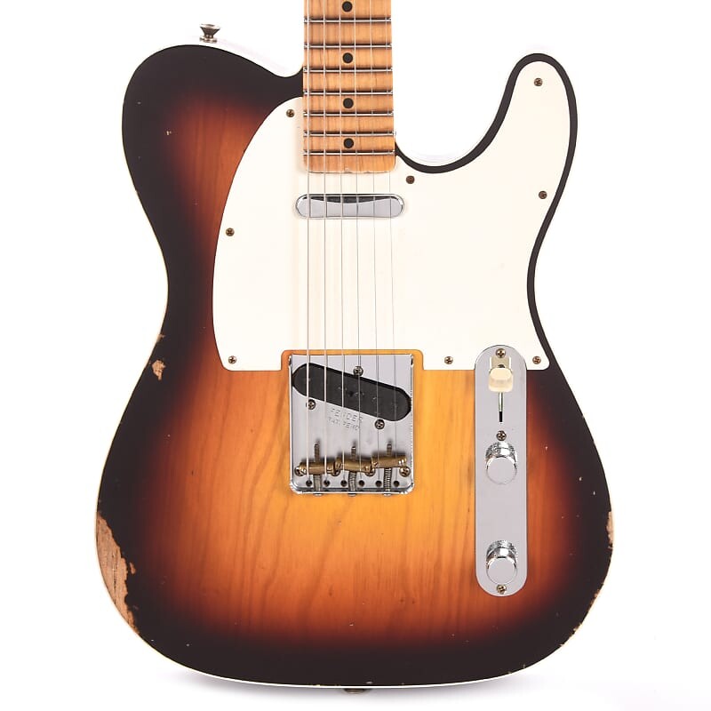 Электрогитара Fender Custom Shop 1959 Telecaster Custom Relic Wide-Fade Chocolate 3-Color Sunburst
Электрогитара Fender Custom Shop 1959 Telecaster Custom Relic Wide-Fade Chocolate 3-Color Sunburst