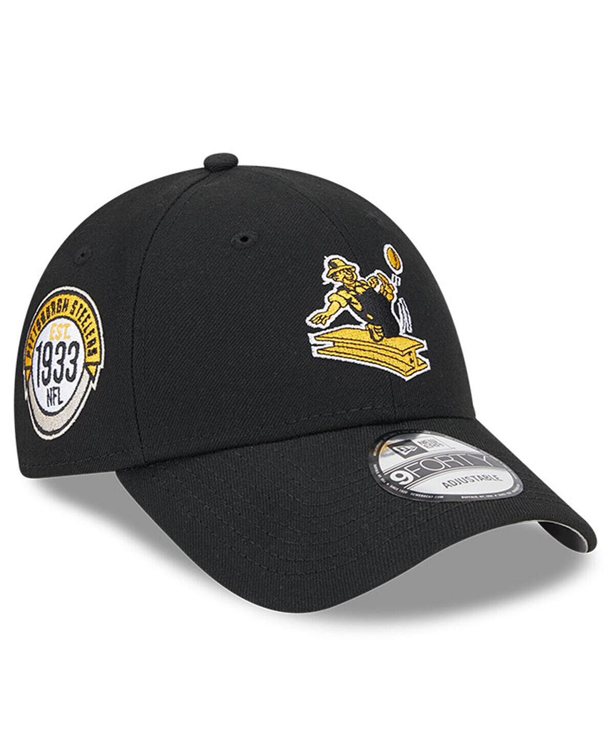 Мужская черная регулируемая кепка Pittsburgh Steelers 2023 Sideline Historic 9FORTY New Era
Мужская черная регулируемая кепка Pittsburgh Steelers 2023 Sideline Historic 9FORTY New Era