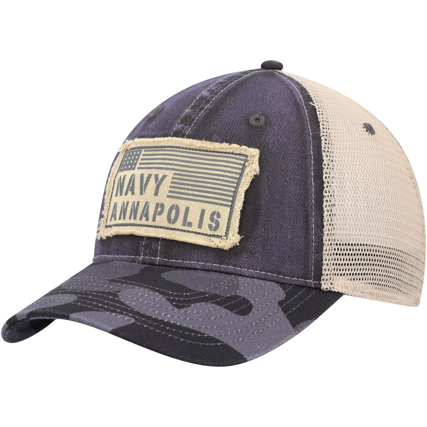 Мужская кепка Colosseum темно-синего цвета для гардемаринов OHT Military Appreciation United Trucker Snapback
Мужская кепка Colosseum темно-синего цвета для гардемаринов OHT Military Appreciation United Trucker Snapback