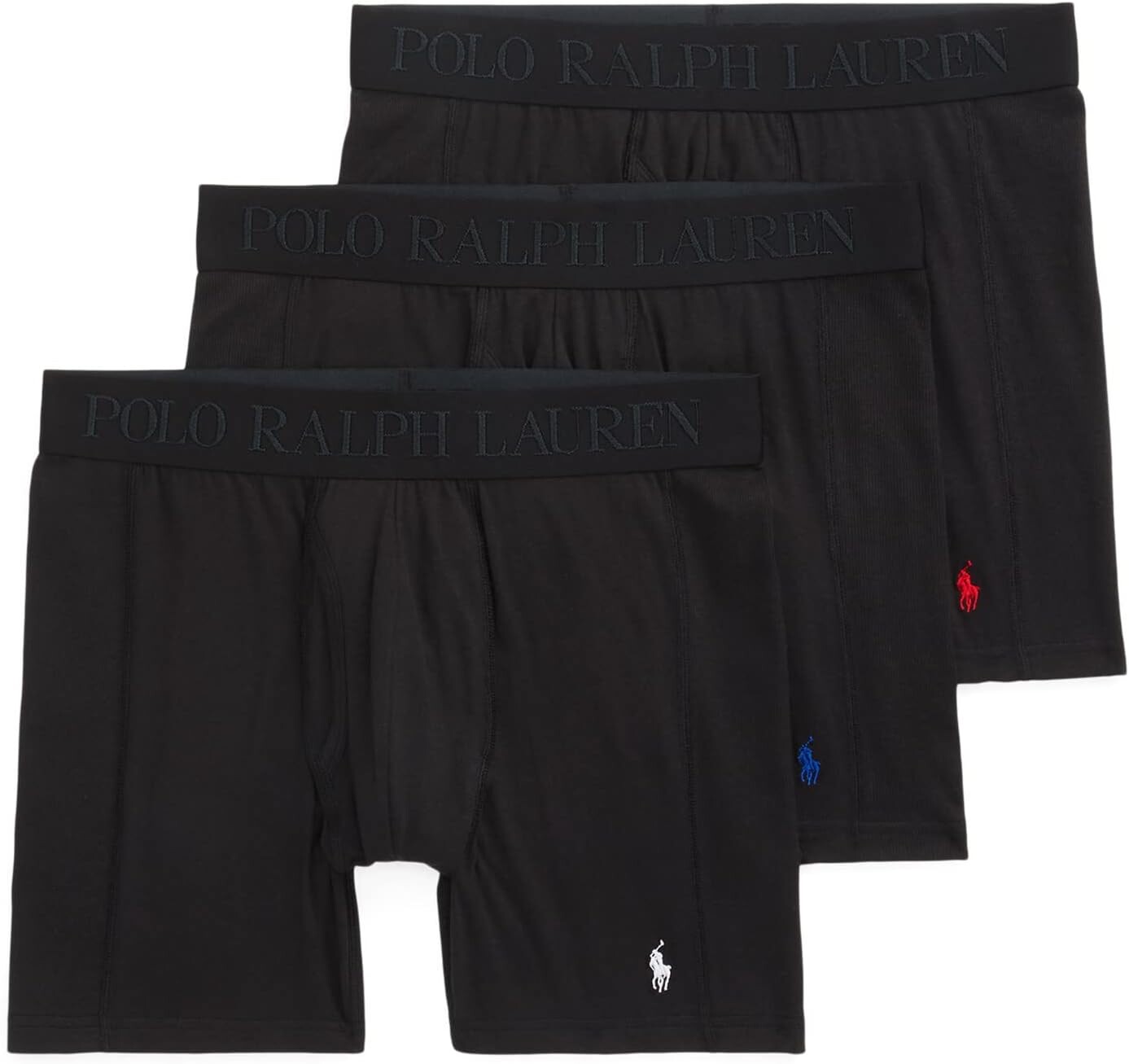 4-D трусы-боксеры Flex Max Flex с ребристой боковой панелью, 3 шт. Polo Ralph Lauren, цвет Polo Black
4-D трусы-боксеры Flex Max Flex с ребристой боковой панелью, 3 шт. Polo Ralph Lauren, цвет Polo Black