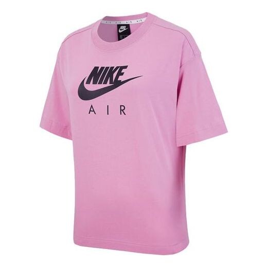 Футболка с логотипом Air, с принтом, свободные, спортивные, с коротким рукавом Nike, розовый
Футболка с логотипом Air, с принтом, свободные, спортивные, с коротким рукавом Nike, розовый