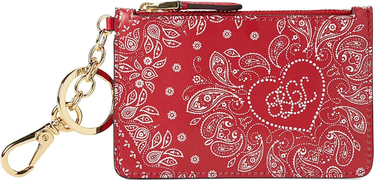 Кошелек Zip Card Case LAUREN Ralph Lauren, цвет Red Bandana Print/RL2000 Red
Кошелек Zip Card Case LAUREN Ralph Lauren, цвет Red Bandana Print/RL2000 Red