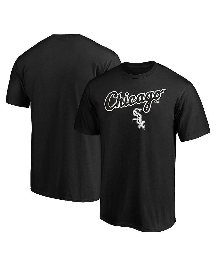 Мужская черная футболка с логотипом команды Chicago White Sox Team Fanatics, черный
Мужская черная футболка с логотипом команды Chicago White Sox Team Fanatics, черный
