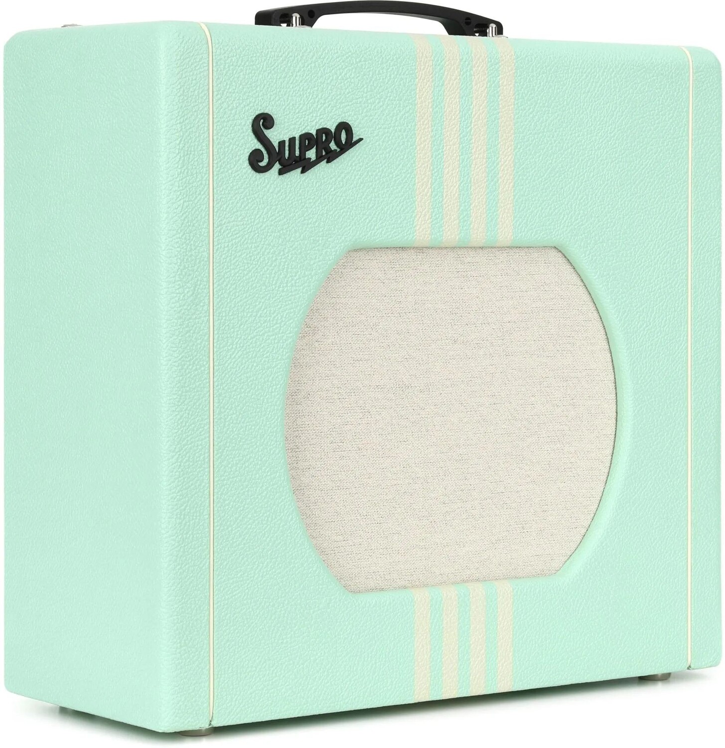 Новый ламповый комбоусилитель Supro Delta King 12, 1 x 12 дюймов, 15 Вт, цвет Seafoam Green, эксклюзивный Sweetwater
Новый ламповый комбоусилитель Supro Delta King 12, 1 x 12 дюймов, 15 Вт, цвет Seafoam Green, эксклюзивный Sweetwater