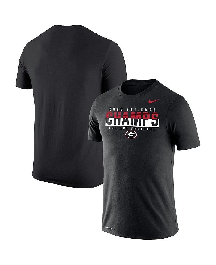 Черная мужская футболка Georgia Bulldogs College Football Playoff 2022 National Champions Legend Performance Nike, черный
Черная мужская футболка Georgia Bulldogs College Football Playoff 2022 National Champions Legend Performance Nike, черный