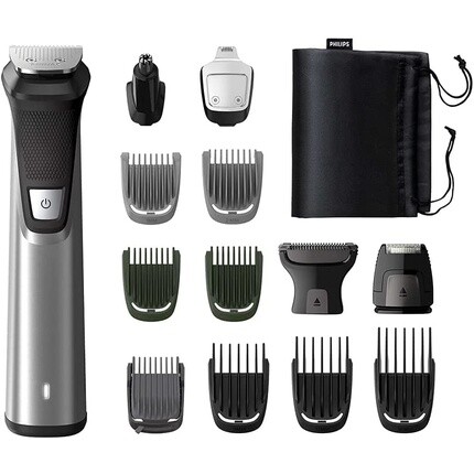 14-в-1 Multigroom Mg7745/15 Триммер для бороды Машинка для стрижки волос Триммер для волос на теле Триммер для волос в ушах и носу Самозатачивающиеся металлические лезвия, Philips
14-в-1 Multigroom Mg7745/15 Триммер для бороды Машинка для стрижки волос Триммер для волос на теле Триммер для волос в ушах и носу Самозатачивающиеся металлические лезвия, Philips