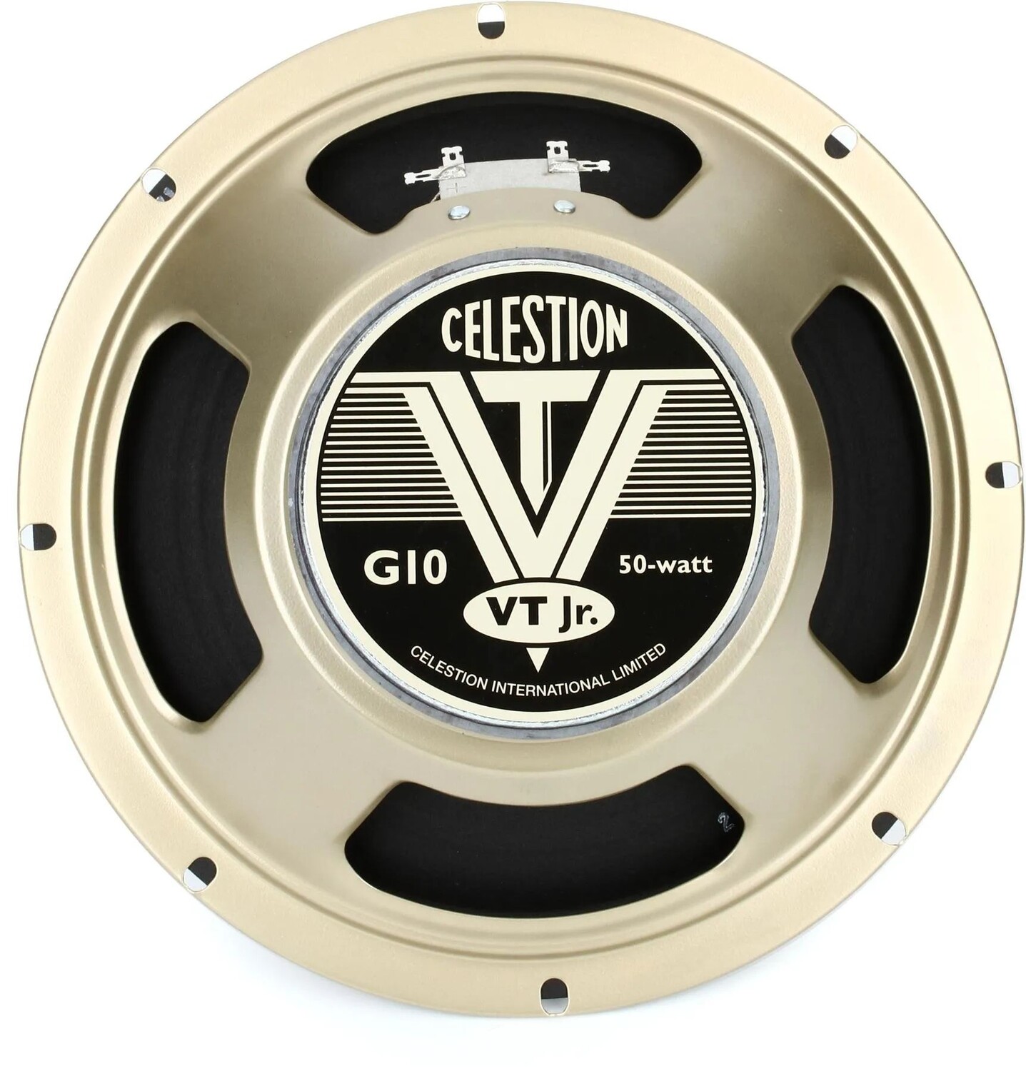 Сменный динамик гитарного усилителя Celestion VT-Junior, 10 дюймов, 50 Вт, сопротивление 8 Ом
Сменный динамик гитарного усилителя Celestion VT-Junior, 10 дюймов, 50 Вт, сопротивление 8 Ом
