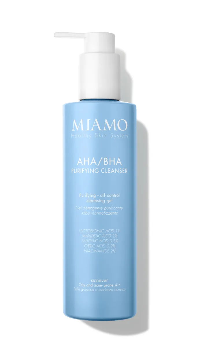 Miamo Acnever Aha/Bha Purifying Cleanser 250 мл Очищающий очищающий гель для лица, нормализующий кожное сало
Miamo Acnever Aha/Bha Purifying Cleanser 250 мл Очищающий очищающий гель для лица, нормализующий кожное сало