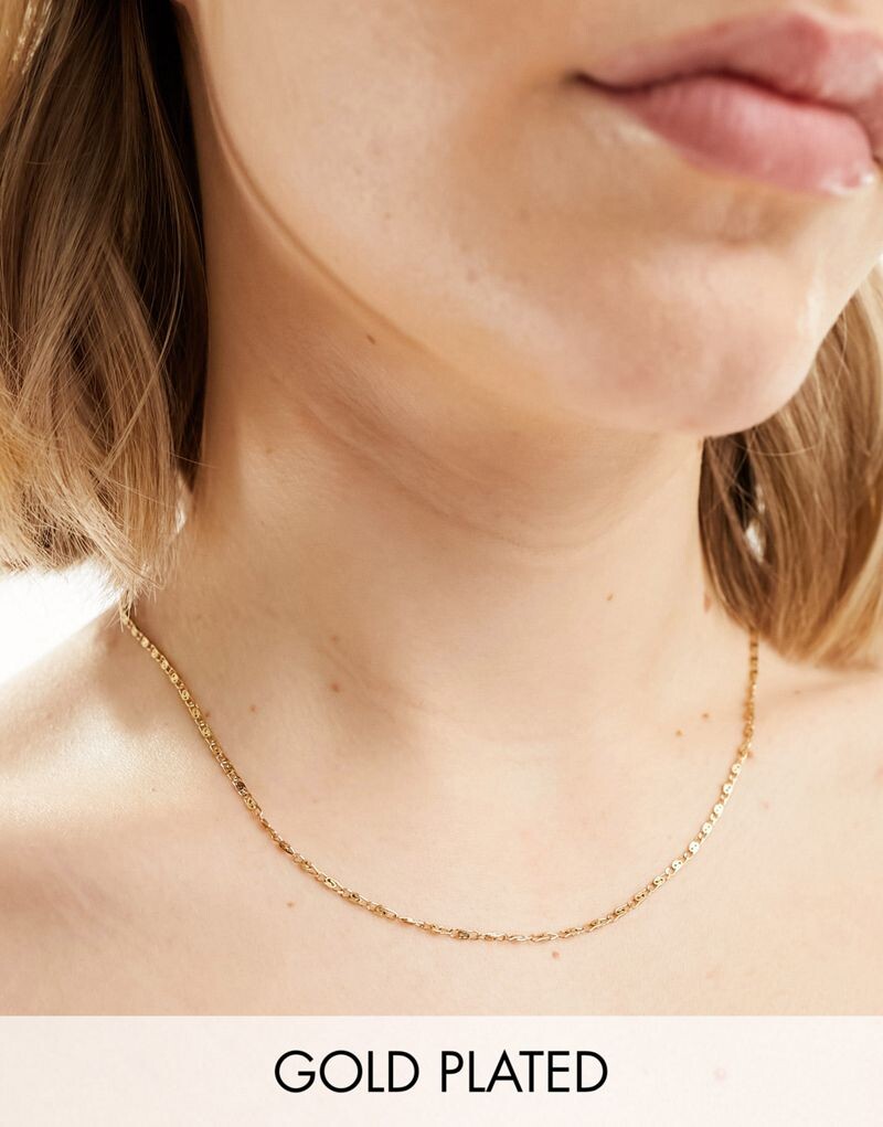 Seol + Gold – Vermeil – колье-цепочка с тонким витым покрытием из 18-каратного золота, длина 16–18 дюймов
Seol + Gold – Vermeil – колье-цепочка с тонким витым покрытием из 18-каратного золота, длина 16–18 дюймов
