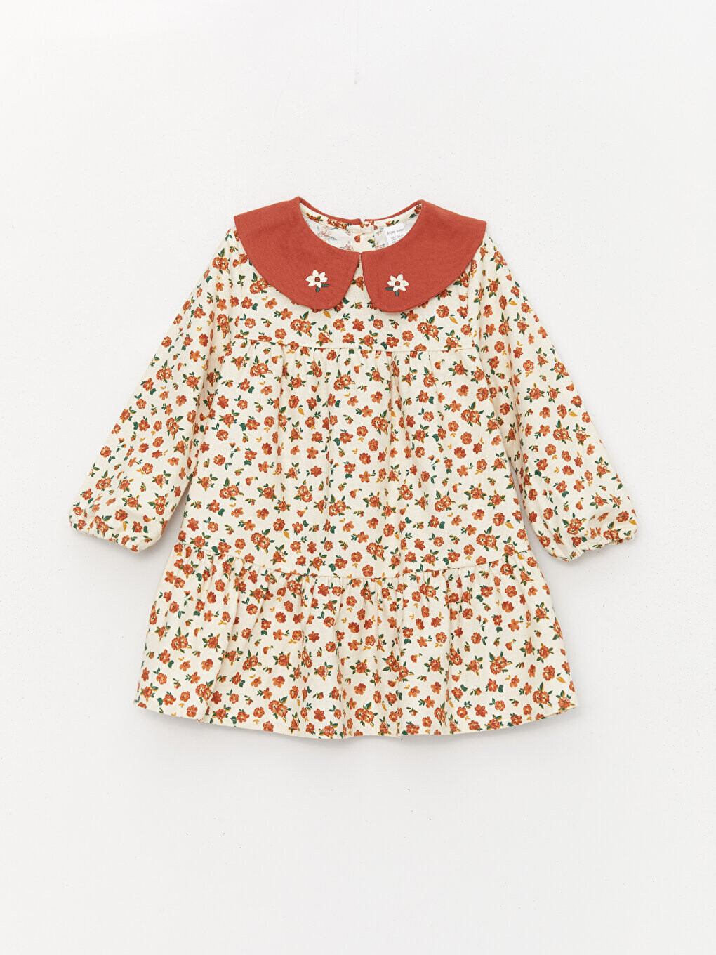 Платье для маленьких девочек с воротником Bebe и длинными рукавами LCW baby, оранжевый принт
Платье для маленьких девочек с воротником Bebe и длинными рукавами LCW baby, оранжевый принт