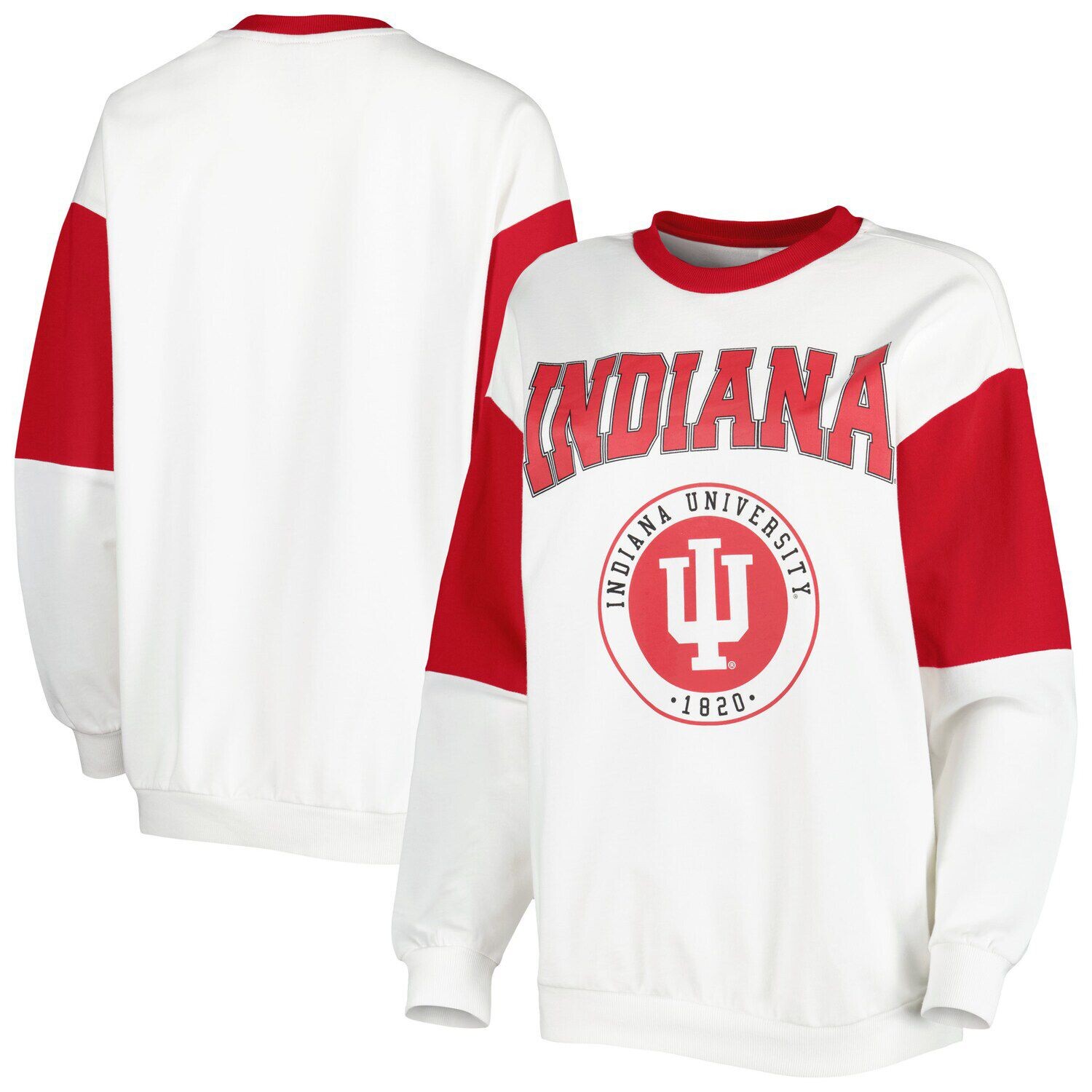 Женские белые худи Indiana Hoosiers Gameday Couture, пуловер с длинным рукавом It's A Vibe, толстовка с длинным рукавом, Белый
Женские белые худи Indiana Hoosiers Gameday Couture, пуловер с длинным рукавом It's A Vibe, толстовка с длинным рукавом, Белый