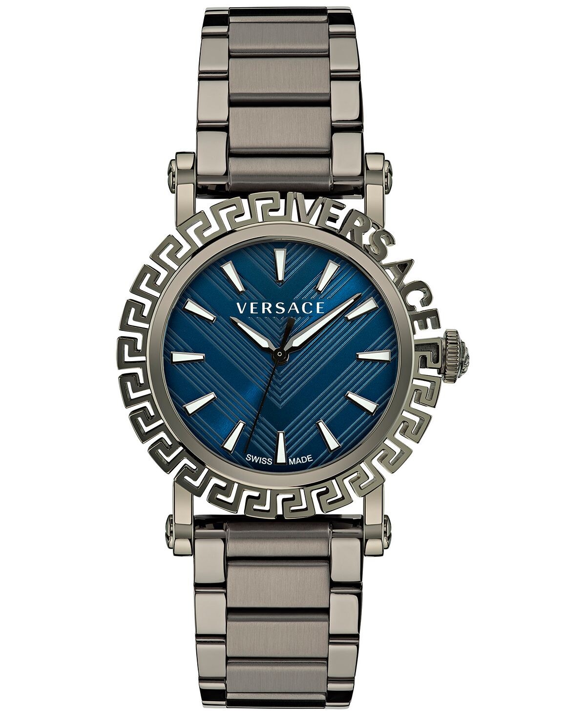 Мужские швейцарские часы Greca Glam с браслетом из бронзы с ионным покрытием, 40 мм Versace
Мужские швейцарские часы Greca Glam с браслетом из бронзы с ионным покрытием, 40 мм Versace