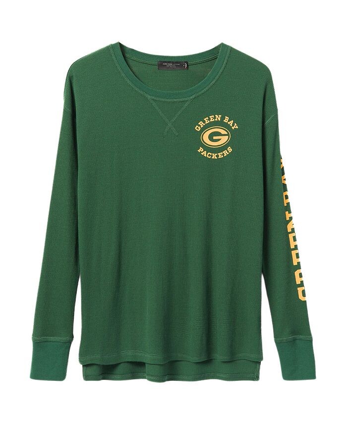 Лонгслив женский Women's NFL Green Bay Packers Timeout Thermal Junk Food Clothing, зеленый
Лонгслив женский Women's NFL Green Bay Packers Timeout Thermal Junk Food Clothing, зеленый
