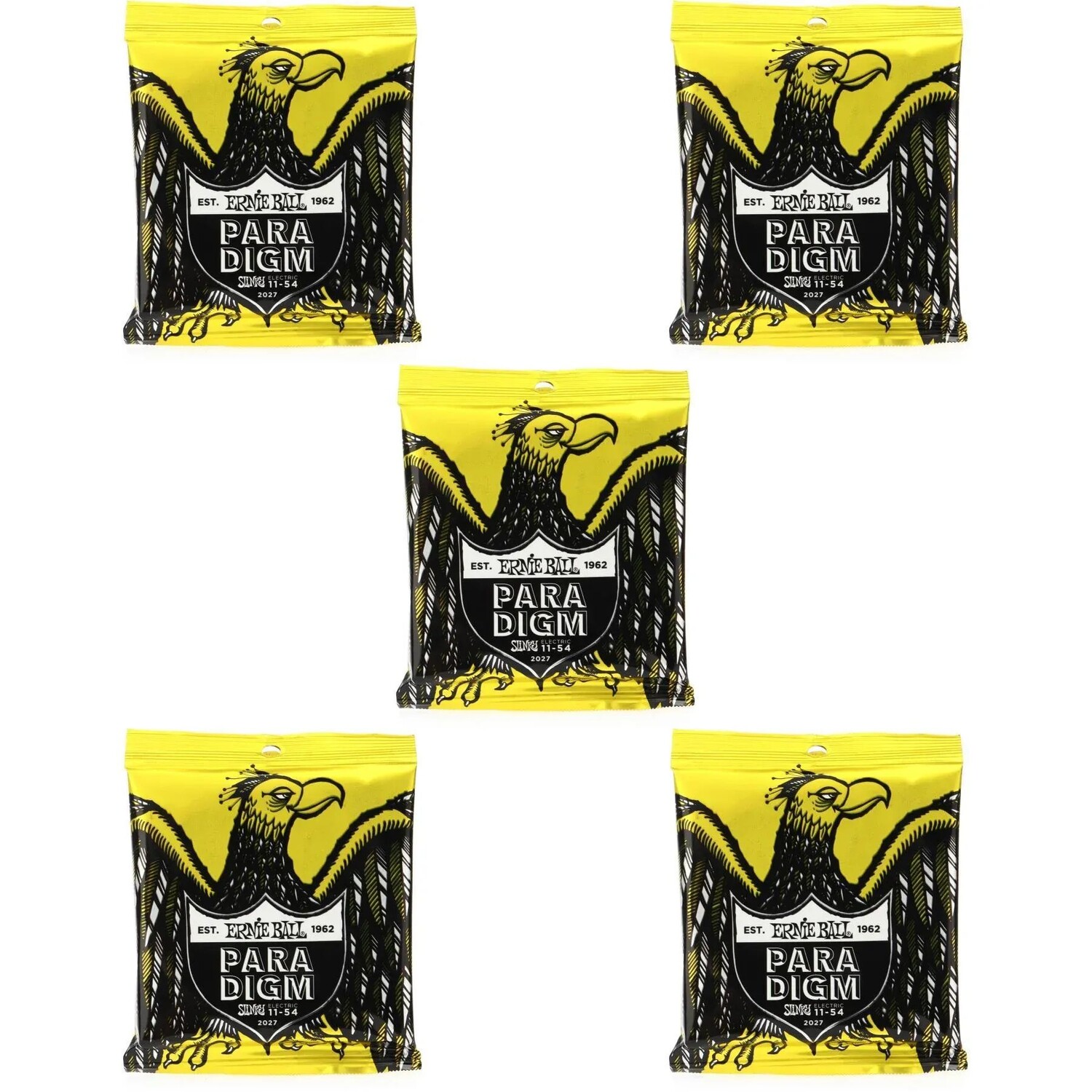 Струны для электрогитары Ernie Ball 2027 Beefy Slinky Paradigm — .011-.054 (5 шт.)
Струны для электрогитары Ernie Ball 2027 Beefy Slinky Paradigm — .011-.054 (5 шт.)