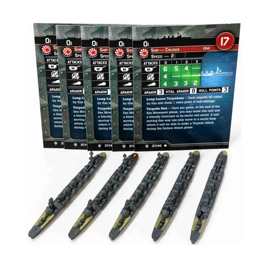 Ой (U) x5, Axis & Allies - Collectible Miniatures Game - War at Sea - Flank Speed Singles
Ой (U) x5, Axis & Allies - Collectible Miniatures Game - War at Sea - Flank Speed Singles