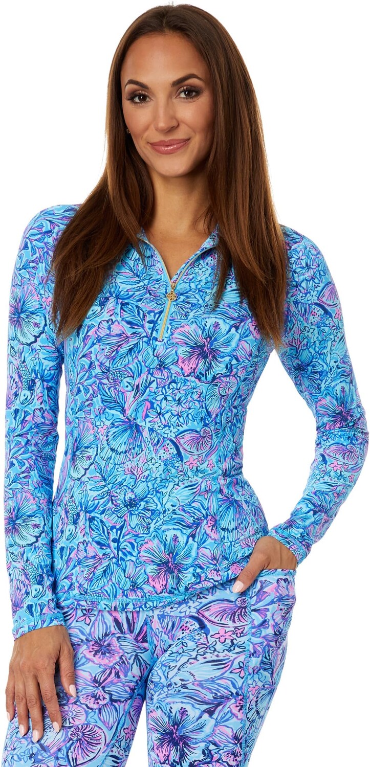 Куртка Justine Half Zip Upf 50+ Lilly Pulitzer, цвет Breakwater Blue Shells and Bells
Куртка Justine Half Zip Upf 50+ Lilly Pulitzer, цвет Breakwater Blue Shells and Bells