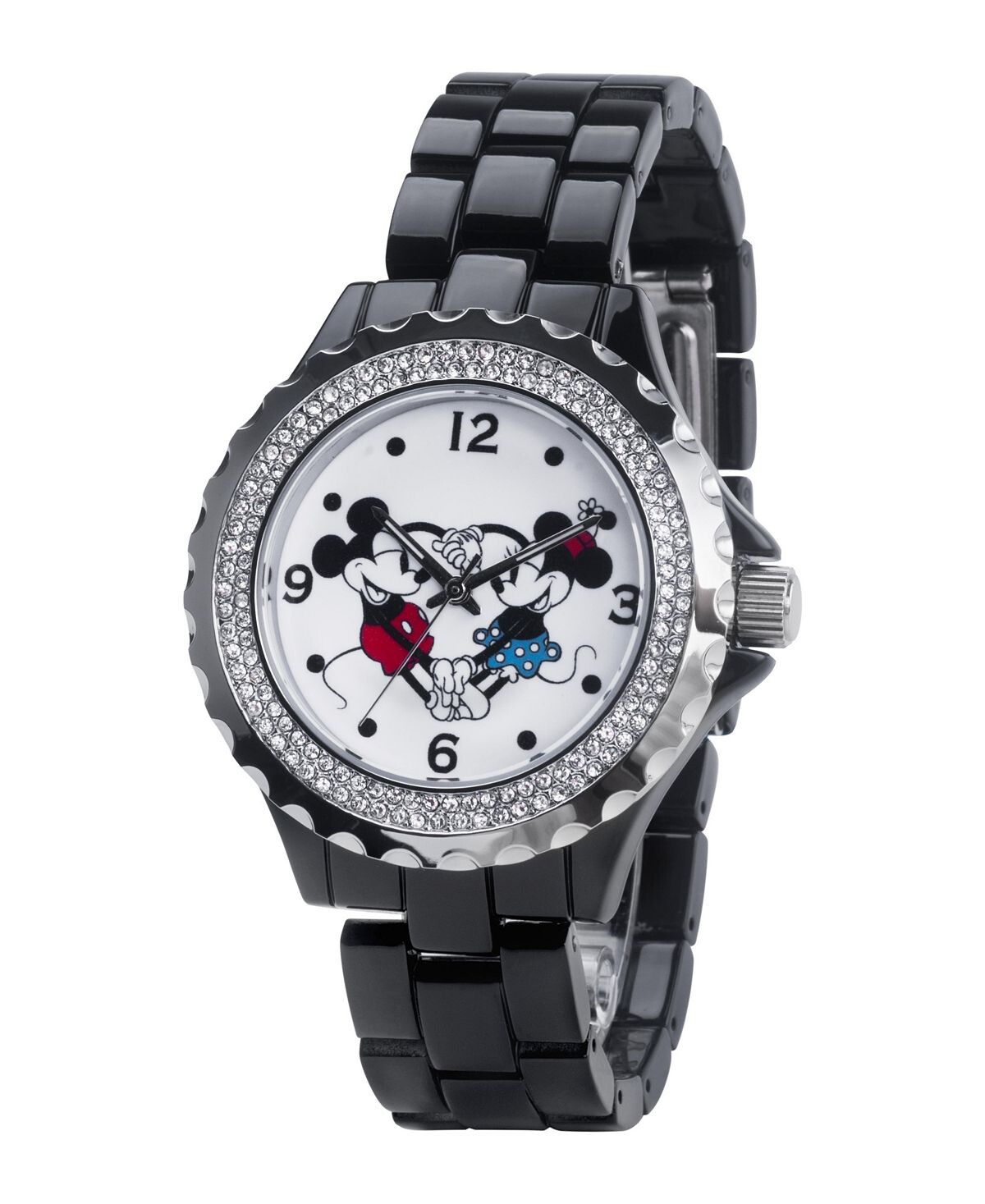 Женские часы Disney Mickey and Minnie из эмалированного сплава, 41 мм ewatchfactory, черный
Женские часы Disney Mickey and Minnie из эмалированного сплава, 41 мм ewatchfactory, черный