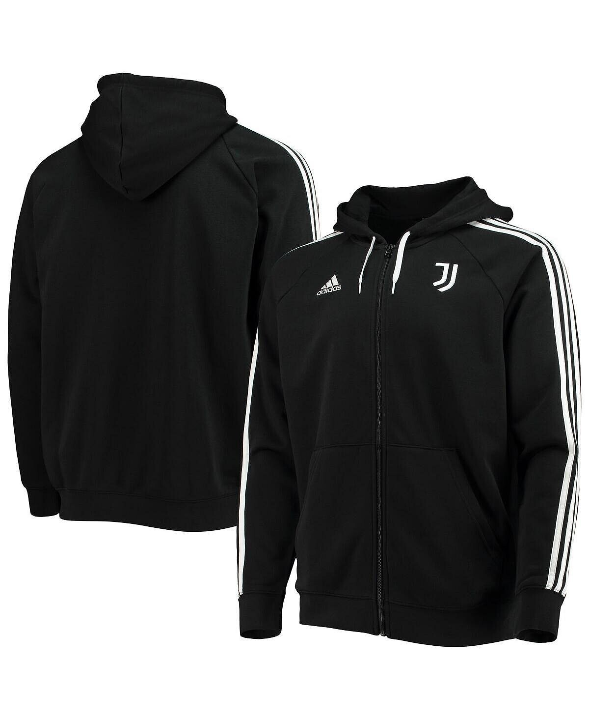 Мужская черная толстовка с молнией во всю длину реглан Juventus DNA adidas, Черный
Мужская черная толстовка с молнией во всю длину реглан Juventus DNA adidas, Черный