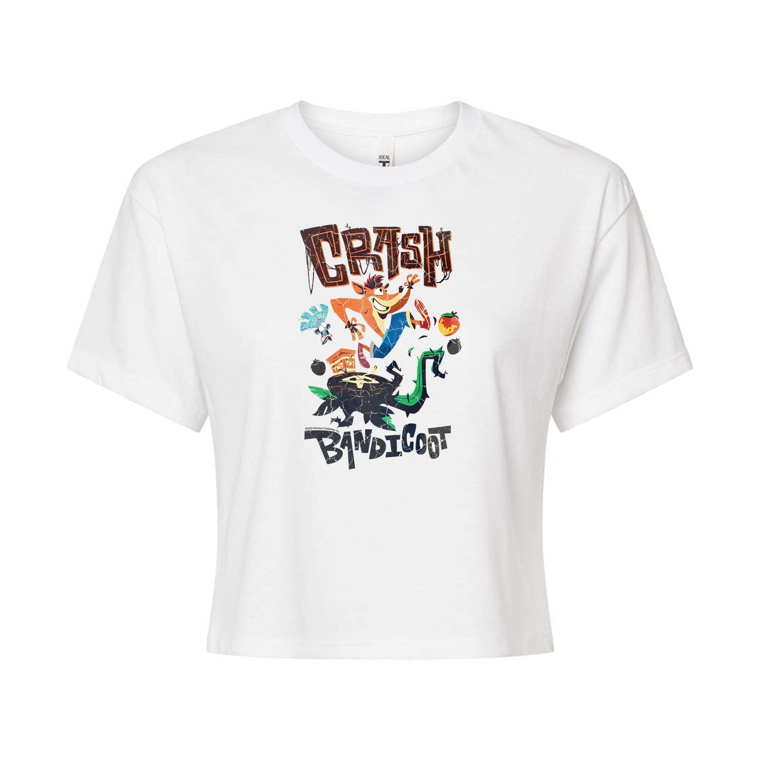 Укороченная футболка с рисунком Crash Bandicoot для юниоров Licensed Character, белый
Укороченная футболка с рисунком Crash Bandicoot для юниоров Licensed Character, белый