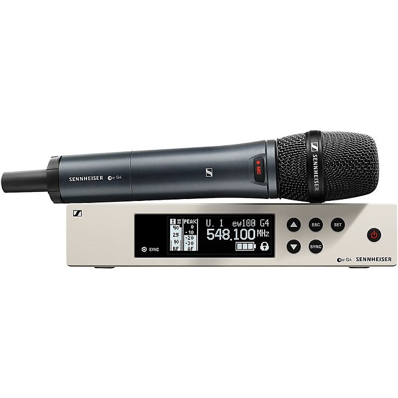 Микрофонная система Sennheiser EW 100 G4-835-S Wireless Handheld Microphone System (Band A, 516-558 MHz)
Микрофонная система Sennheiser EW 100 G4-835-S Wireless Handheld Microphone System (Band A, 516-558 MHz)