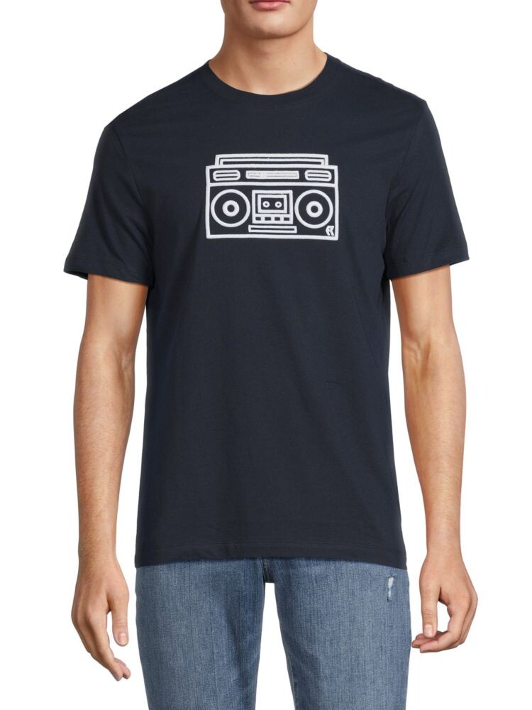 Футболка Boom Box с круглым вырезом и графическим рисунком French Connection, цвет Marine
Футболка Boom Box с круглым вырезом и графическим рисунком French Connection, цвет Marine