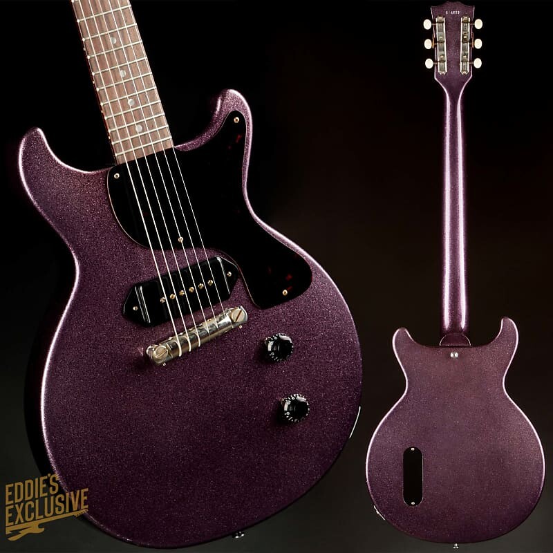 Электрогитара Gibson Custom Shop Made 2 Measure '58 Les Paul Junior Double-Cut Reissue VOS Purple Sparkle
Электрогитара Gibson Custom Shop Made 2 Measure '58 Les Paul Junior Double-Cut Reissue VOS Purple Sparkle