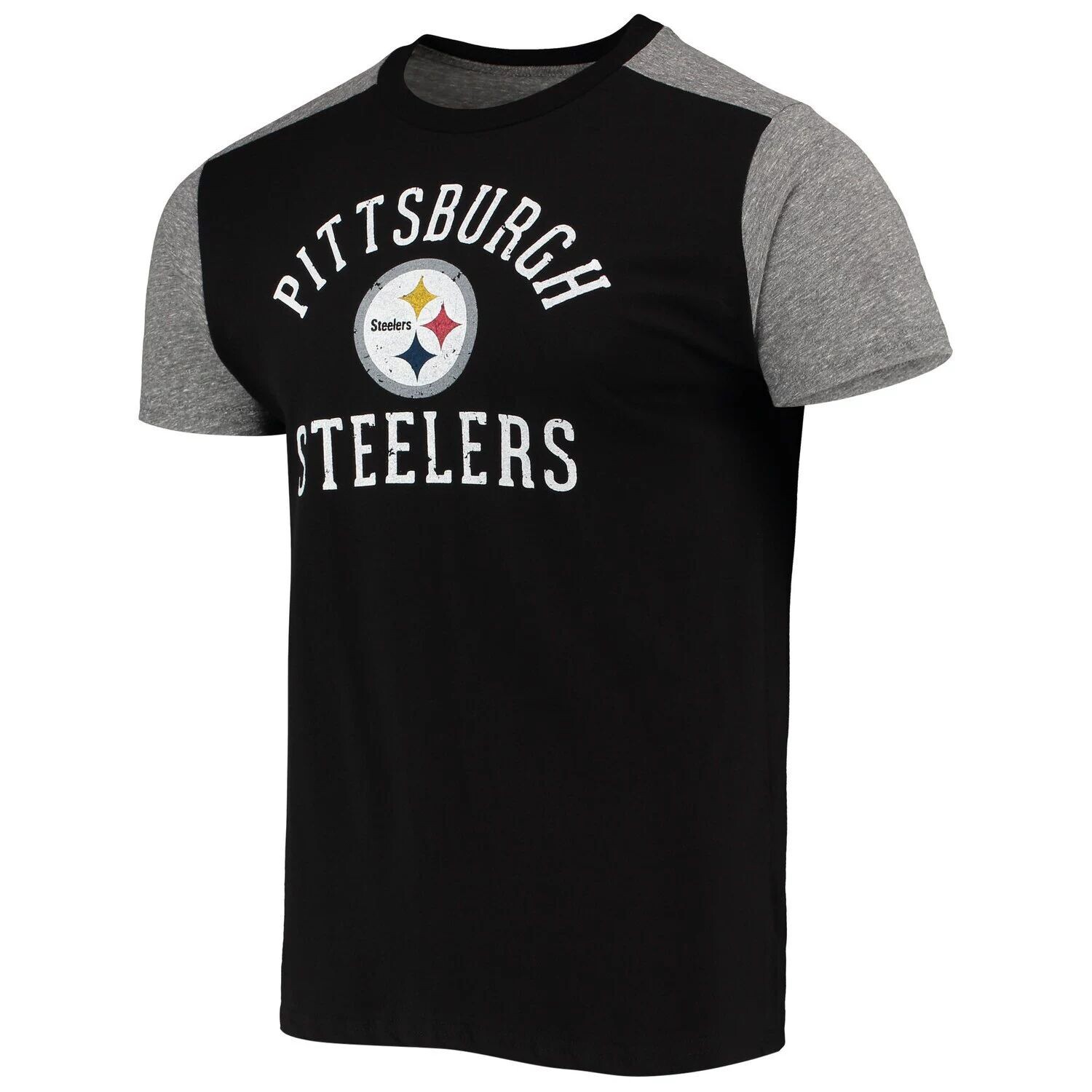 Мужская черная/серая футболка Majestic Threads Pittsburgh Steelers Field Goal Slub, Черный
Мужская черная/серая футболка Majestic Threads Pittsburgh Steelers Field Goal Slub, Черный