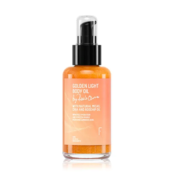100% натуральное масло для тела с эффектом сияния Golden Light Body Body Oil Freshly Cosmetics
100% натуральное масло для тела с эффектом сияния Golden Light Body Body Oil Freshly Cosmetics