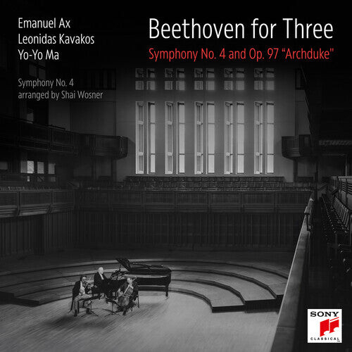 CD диск Ax, Emanuel / Kavakos, Leonidas / Ma, Yo-Yo: Beethoven for Three: Sym 4 & Op 97 Archduke
CD диск Ax, Emanuel / Kavakos, Leonidas / Ma, Yo-Yo: Beethoven for Three: Sym 4 & Op 97 Archduke