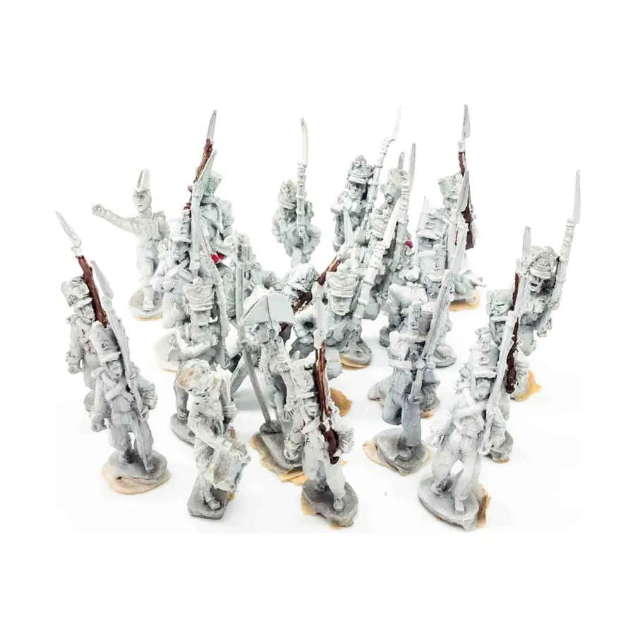Коллекция наполеоновских французских войск № 15, Miscellaneous Historical Miniatures - Loose Miniatures (28mm) (Unidentifiable Manufacturer)
Коллекция наполеоновских французских войск № 15, Miscellaneous Historical Miniatures - Loose Miniatures (28mm) (Unidentifiable Manufacturer)