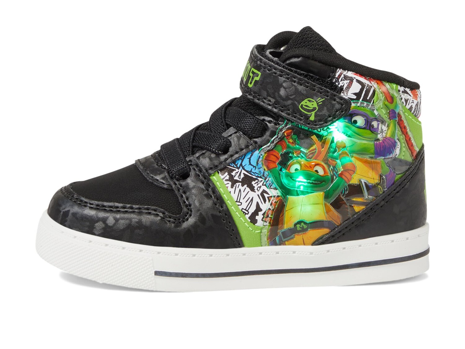 Кроссовки Josmo Teenage Mutant Ninja Turtle High-Top Sneaker (Toddler/Little Kid), черный/зеленый
Кроссовки Josmo Teenage Mutant Ninja Turtle High-Top Sneaker (Toddler/Little Kid), черный/зеленый
