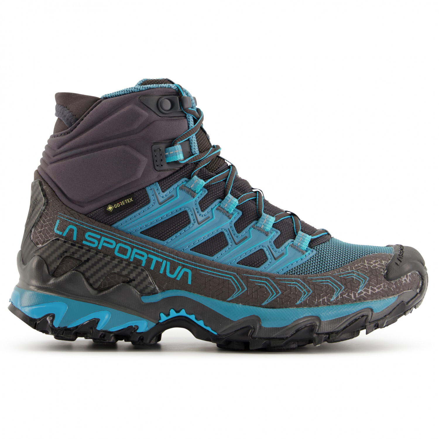 Ботинки для прогулки La Sportiva Women's Ultra Raptor II Mid GTX, цвет Carbon/Topaz
Ботинки для прогулки La Sportiva Women's Ultra Raptor II Mid GTX, цвет Carbon/Topaz