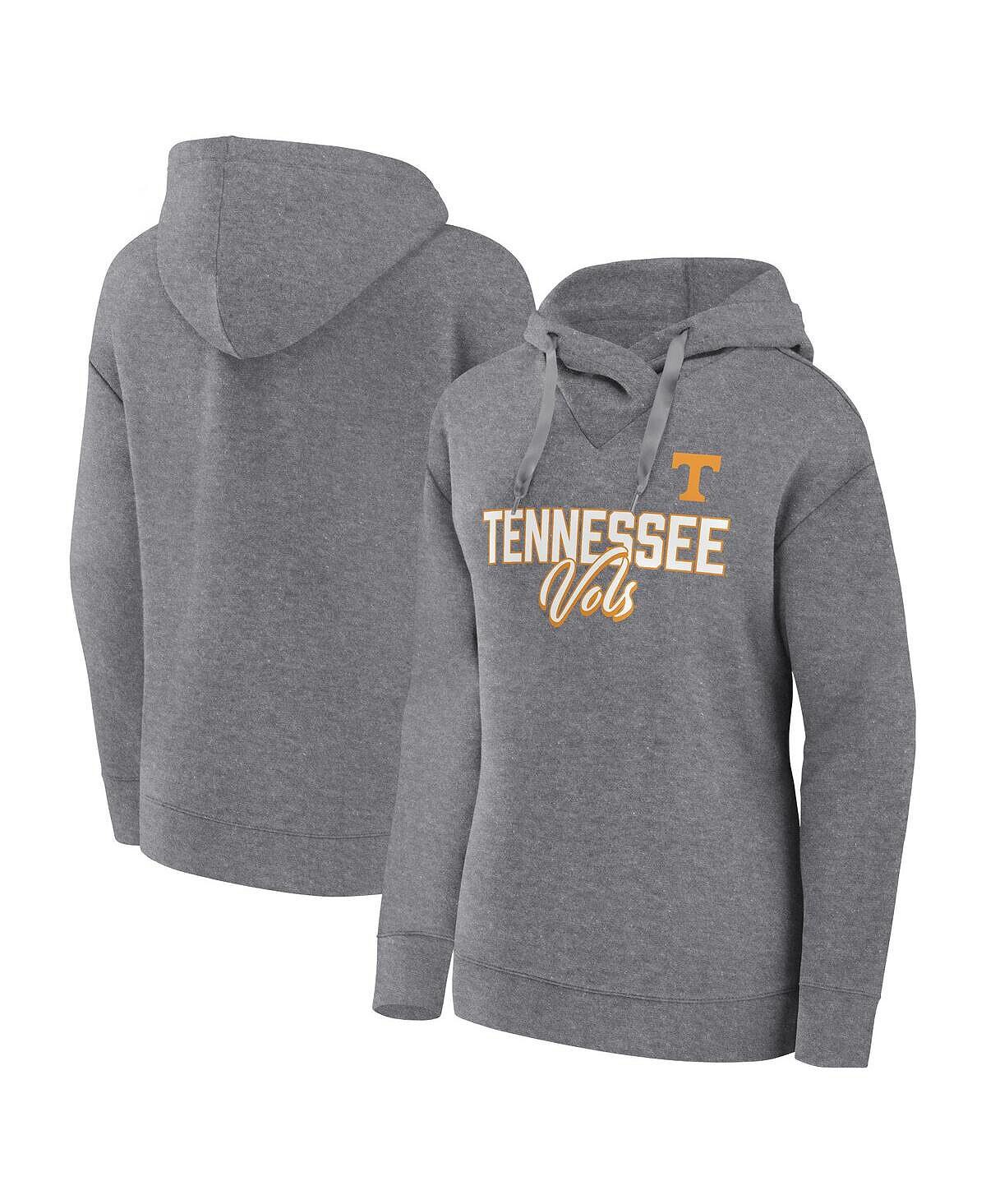 Женский пуловер с капюшоном с фирменным логотипом Heather Grey Tennessee Volunteers Script Favorite Fanatics
Женский пуловер с капюшоном с фирменным логотипом Heather Grey Tennessee Volunteers Script Favorite Fanatics