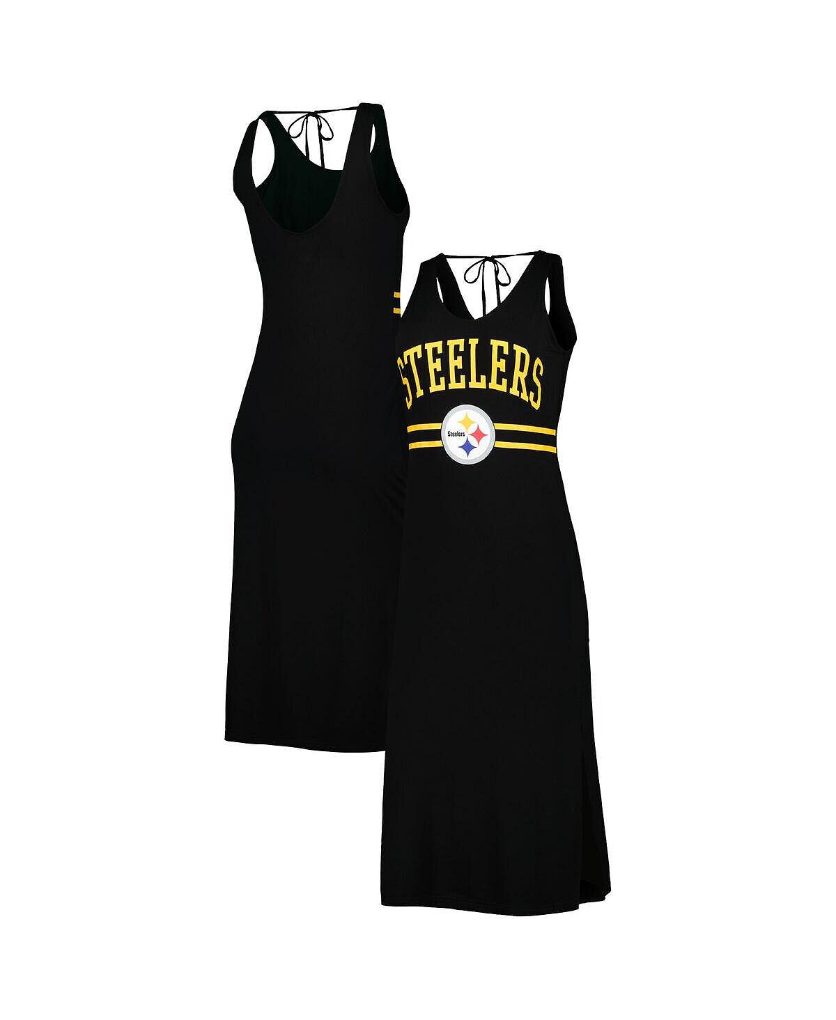 Черное женское тренировочное платье макси с v-образным вырезом Pittsburgh Steelers G-III 4Her by Carl Banks, черный
Черное женское тренировочное платье макси с v-образным вырезом Pittsburgh Steelers G-III 4Her by Carl Banks, черный