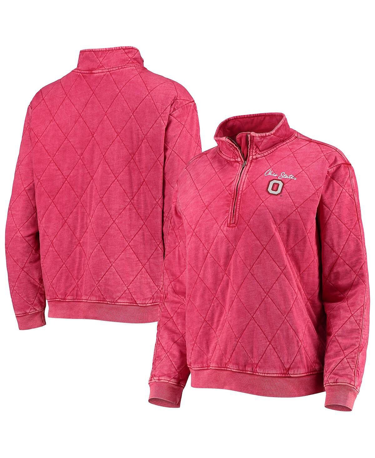 Женская стеганая куртка Scarlet Ohio State Buckeyes Unstoppable Chic с молнией четверть четверти Gameday Couture
Женская стеганая куртка Scarlet Ohio State Buckeyes Unstoppable Chic с молнией четверть четверти Gameday Couture