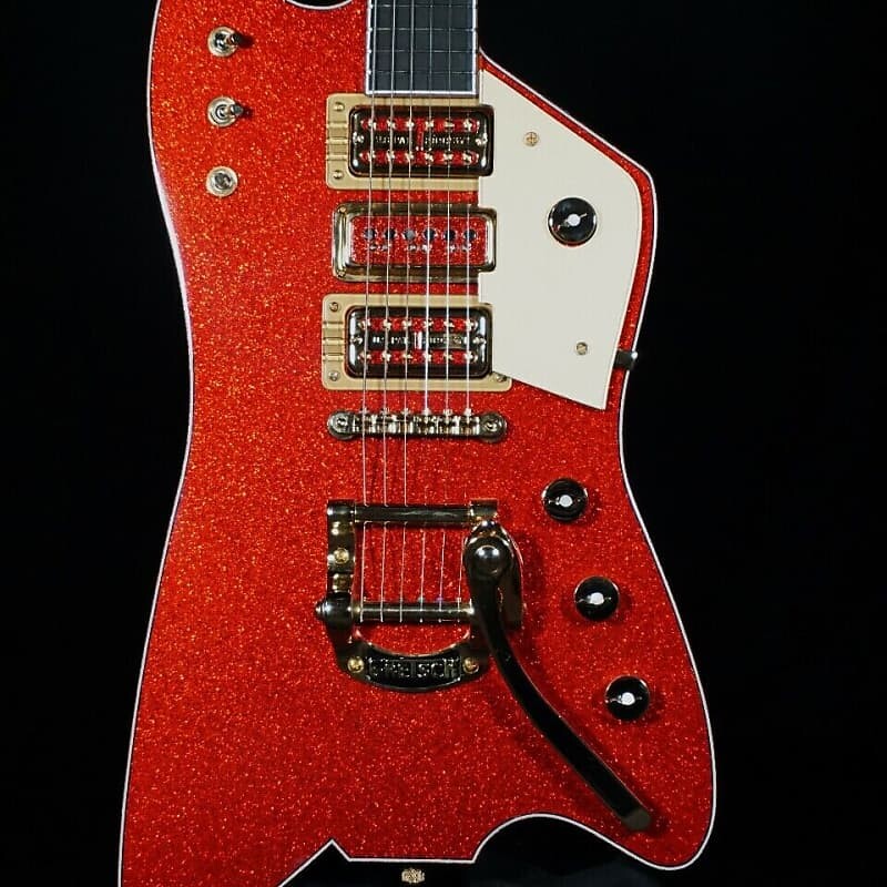 Электрогитара Billy Bo Falcon Gretsch USA Custom Shop 3 Pickup Red Sparkle Guitar
Электрогитара Billy Bo Falcon Gretsch USA Custom Shop 3 Pickup Red Sparkle Guitar