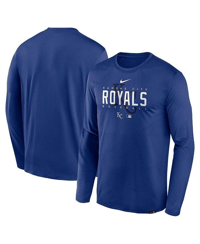 Мужская футболка с длинным рукавом Royal Kansas City Royals Authentic Collection Team Logo Legend Performance Nike, синий
Мужская футболка с длинным рукавом Royal Kansas City Royals Authentic Collection Team Logo Legend Performance Nike, синий