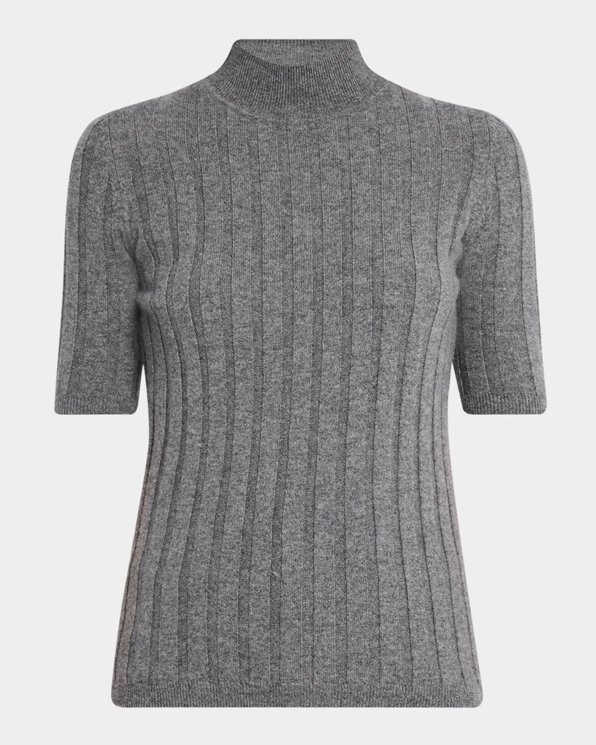 Кашемировый свитер с воротником в рубчик Neiman Marcus Cashmere Collection, цвет Heather Grey
Кашемировый свитер с воротником в рубчик Neiman Marcus Cashmere Collection, цвет Heather Grey