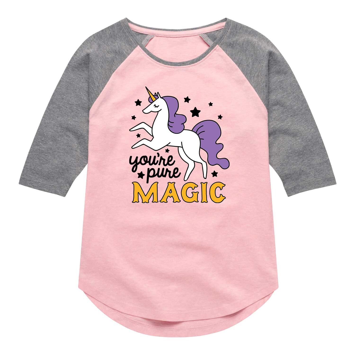 Футболка You're Pure Magic Unicorn с рисунком реглан для девочек 7–16 лет Licensed Character
Футболка You're Pure Magic Unicorn с рисунком реглан для девочек 7–16 лет Licensed Character