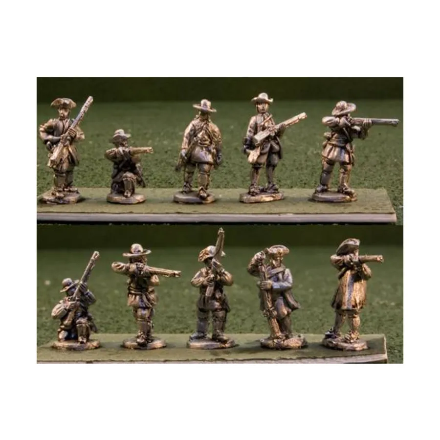 Пограничная милиция, Drums on the Mohawk Miniatures - French & Indian War - Assorted (15mm)
Пограничная милиция, Drums on the Mohawk Miniatures - French & Indian War - Assorted (15mm)