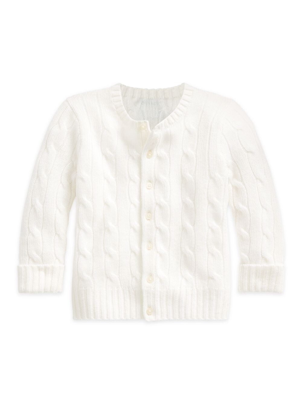 Кашемировый кардиган вязания косами для мальчика Polo Ralph Lauren, белый
Кашемировый кардиган вязания косами для мальчика Polo Ralph Lauren, белый