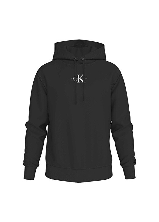 Черная мужская толстовка с воротником с капюшоном Calvin Klein Jeans, Черный
Черная мужская толстовка с воротником с капюшоном Calvin Klein Jeans, Черный