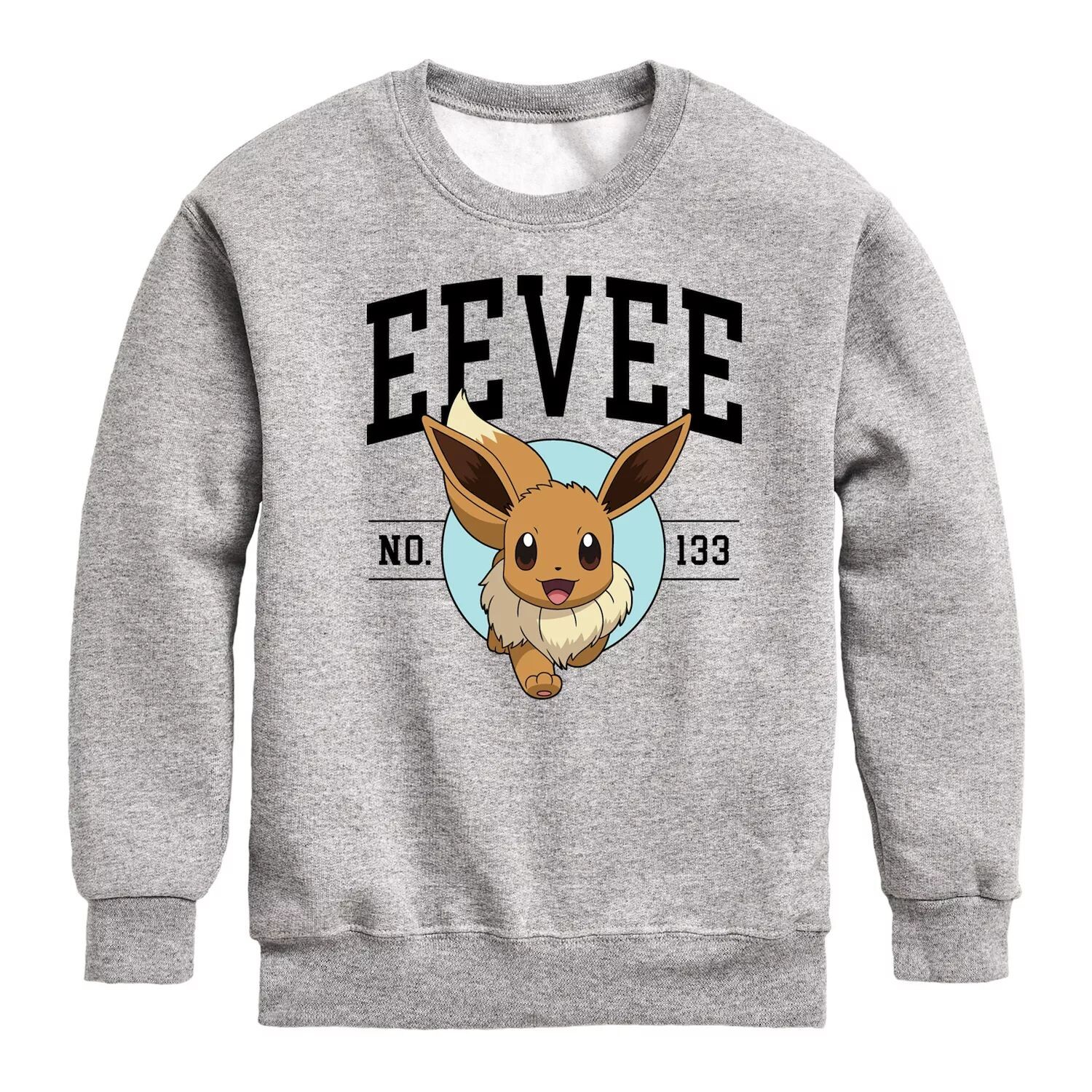 Флисовая толстовка с рисунком Pokemon Eevee Collegiate для мальчиков 8–20 лет Licensed Character, серый
Флисовая толстовка с рисунком Pokemon Eevee Collegiate для мальчиков 8–20 лет Licensed Character, серый